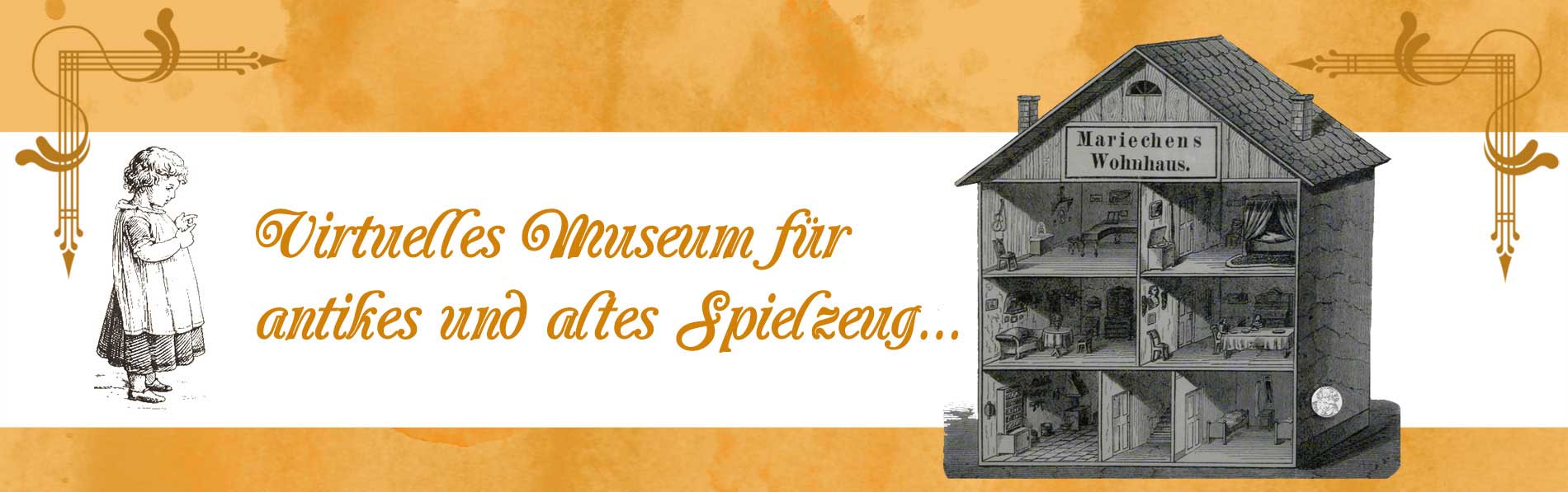 Virtuelles Museum für antikes und altes Spielzeug...