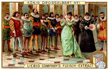 Liebig-Serie König Drosselbart