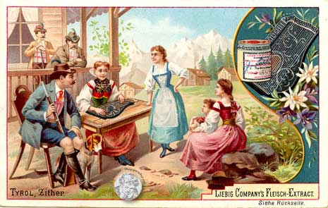 Liebig-Serie Nr. 337 Musikinstrumente