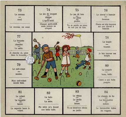 Frage- und Lottospiel, um 1900