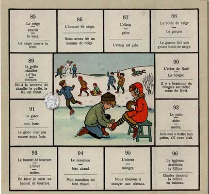 Frage- und Lottospiel, um 1900