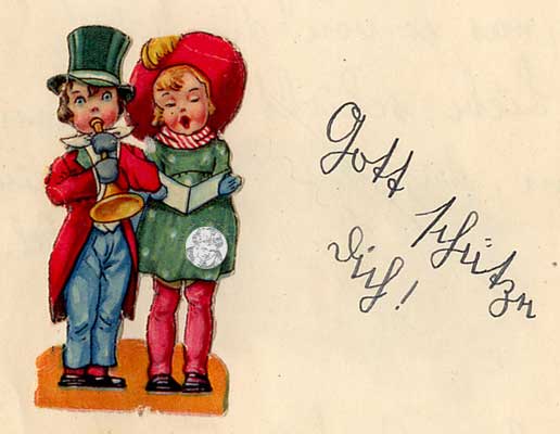 antikes Poesielalbum von 1936 - 1942