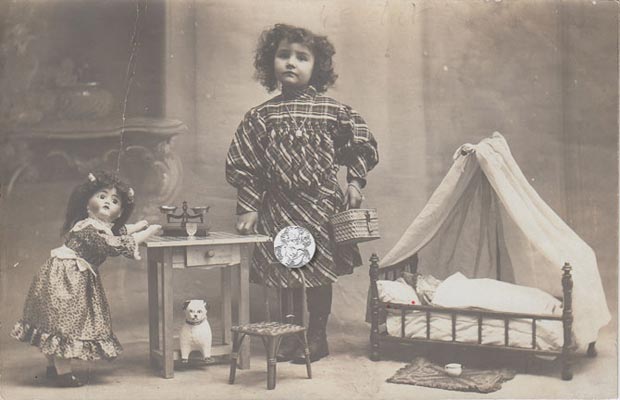 Fotopostkarte von um 1900