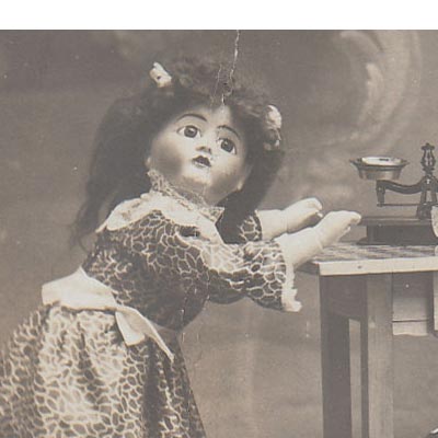 Fotopostkarte von um 1900