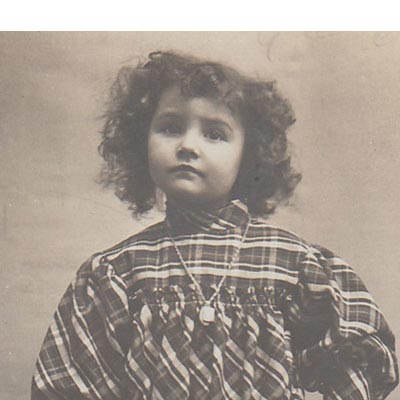 Fotopostkarte von um 1900