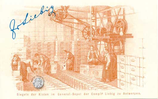 Rückseiten Liebig-Serie Nr. 615, Unsere Großmütter