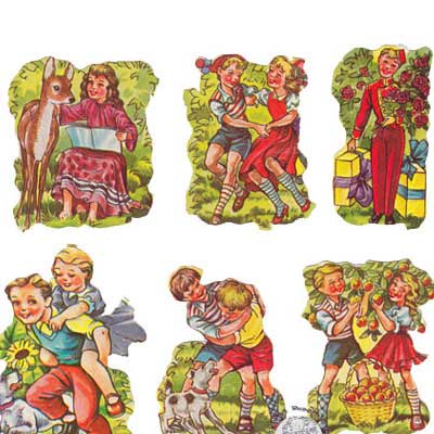 alte Oblaten aus den 50er/60er Jahren