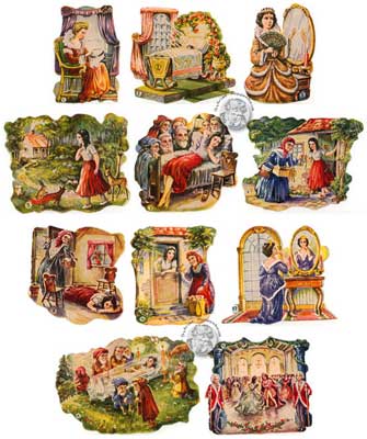 WS-Oblaten aus den 50er  Jahren