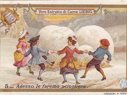 Liebig-Serie Kinder im Schnee - Bild 5