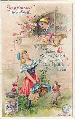 Liebig Serie Arnold 404/S. 571, Kinderreime III, 1898