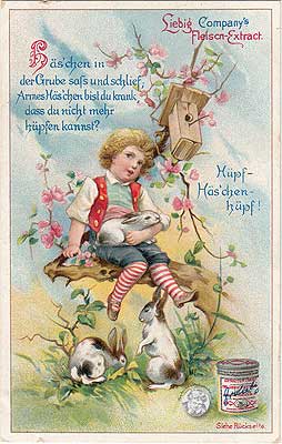 Liebig Serie Arnold 404/S. 571, Kinderreime III, 1898