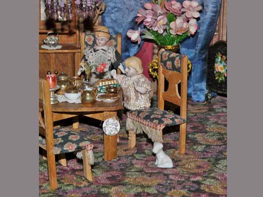 antike Gründerzeitstube