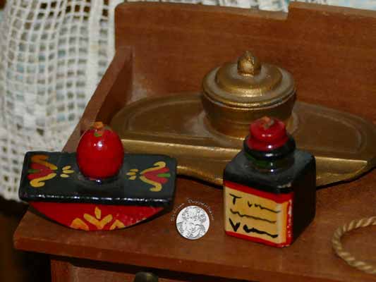 antike Puppenstube von vor 1920