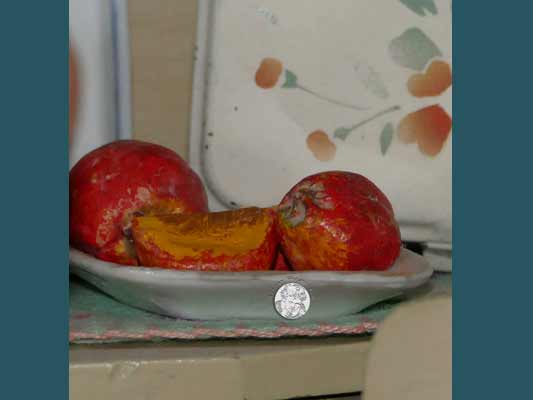 antike Puppenküche, Gehäuse Gebrüder Bing Nürnberg