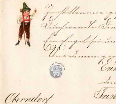 antikes Poesielalbum von 1879 - 1889