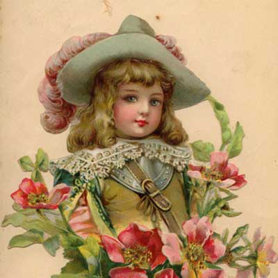 antikes Poesielalbum von 1900