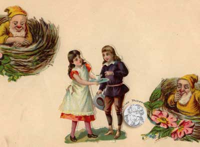 antikes Poesielalbum von 1900