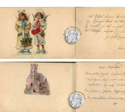 antikes Poesielalbum von 1900