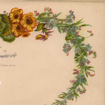 antikes Poesielalbum von 1907 - 1920