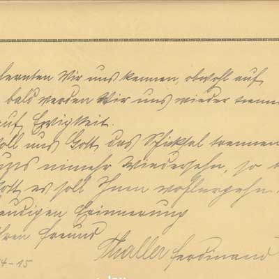 antikes Poesielalbum von 1907 - 1920