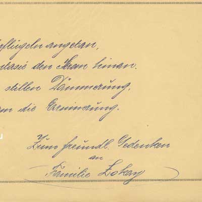 antikes Poesielalbum von 1907 - 1920