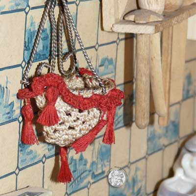 antike Puppenstube aus den 30er Jahren