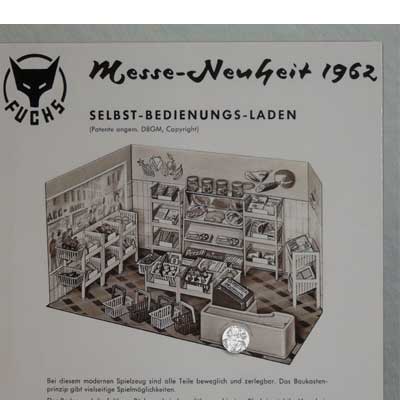 Selbst-Bedienungs-Laden von Martin Fuchs, 1962