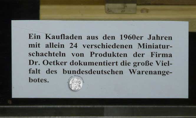 Kaufladen aus den 60er Jahren