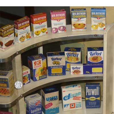 Kaufladen aus den 60er Jahren