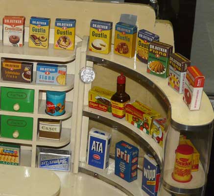 Kaufladen aus den 60er Jahren