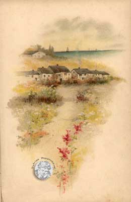 antikes Poesielalbum von 1879 - 1889