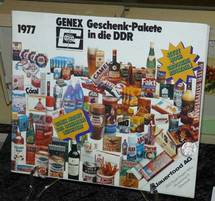 GENEX Geschenk-Pakete in die DDR