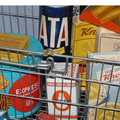 Zubehör für den Kaufmannsladen, DDR