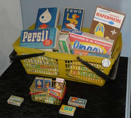 Zubehör für den Kaufmannsladen, DDR