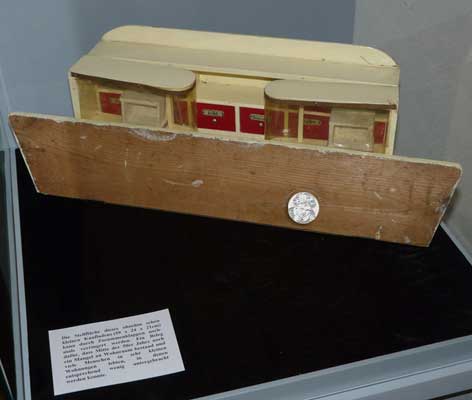 zusammenklappbarer Kaufmannsladen