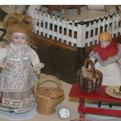 Töpferstand um 1910, Topfwaren von 1900 bis 1940