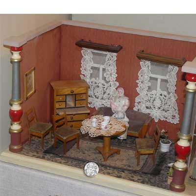 Biedermeier Puppenstube