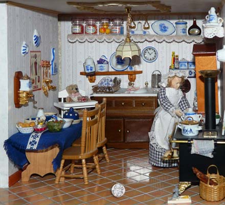 Omis Reich - die Küche, Zimmer unten rechts