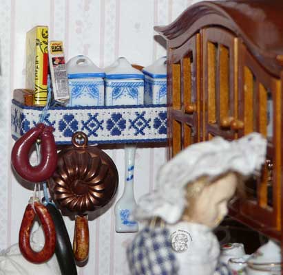 Omis Reich - die Küche, Zimmer unten rechts