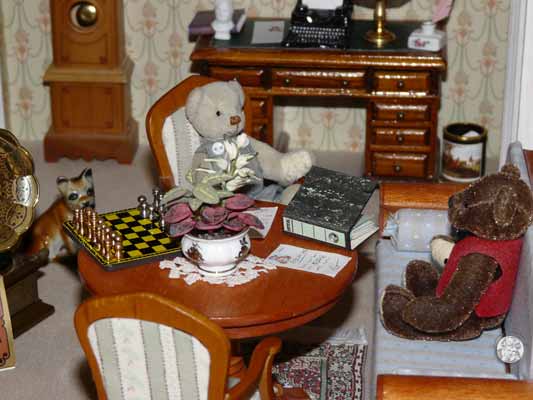 Die Kanzlei im Burghley Basement