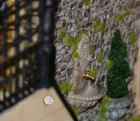 Der Garten vom Burghley Basement