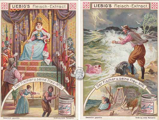 Liebig-Serie Der Fischer und seine Frau