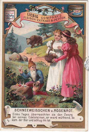 Liebig-Serie Schneeweisschen und Rosenrot