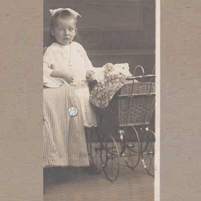 Fotopostkarte, um 1900