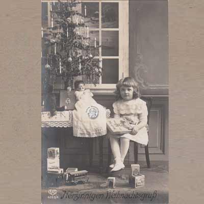 Fotopostkarte, um 1900