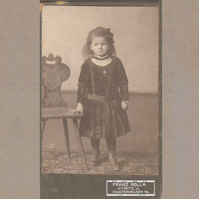 Carte de Visite, vor 1900