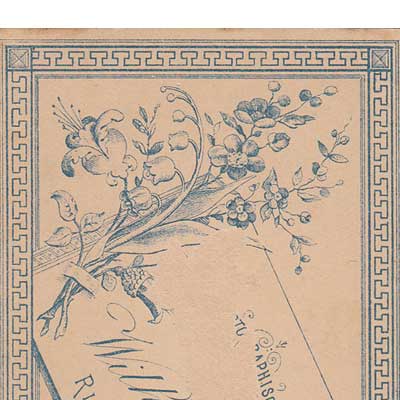Carte de Visite, vor 1900