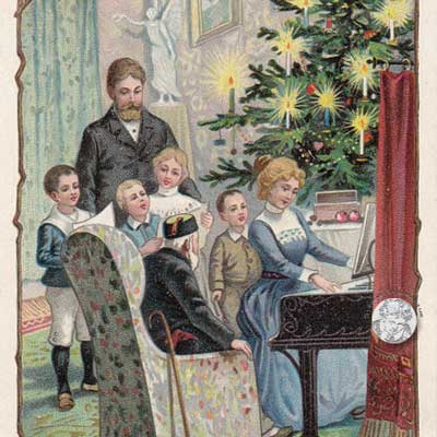 Geschichte vom Weihnachtsbaum, Serie 499/656, 1901