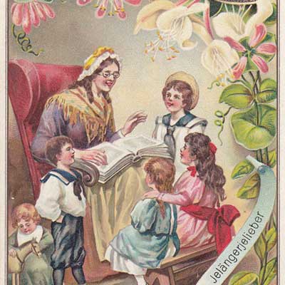 Blumensprache IV, Serie 396/562, 1898