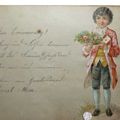 antikes Poesielalbum ab 1878